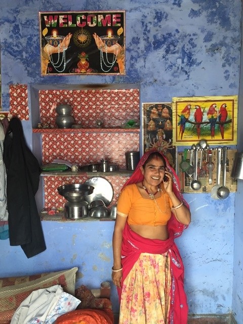 Sketching and Painting Villagers